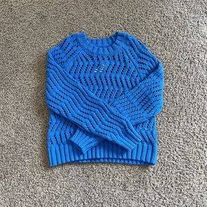 AE Blue Knitted Sweater Size M